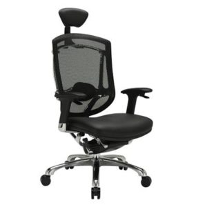 AM01SGCA 雅蒙-牛皮/線控 人體工學椅